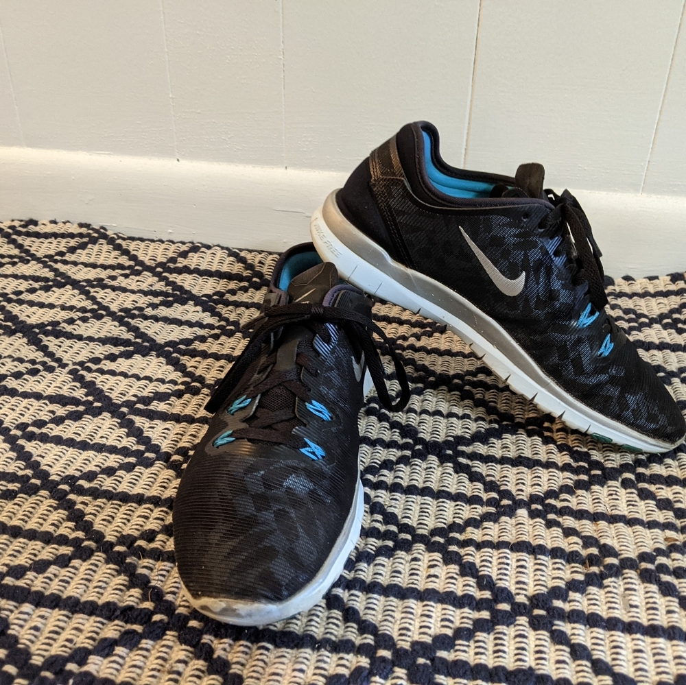 Nike Free TR Fit 5 - blue and silver